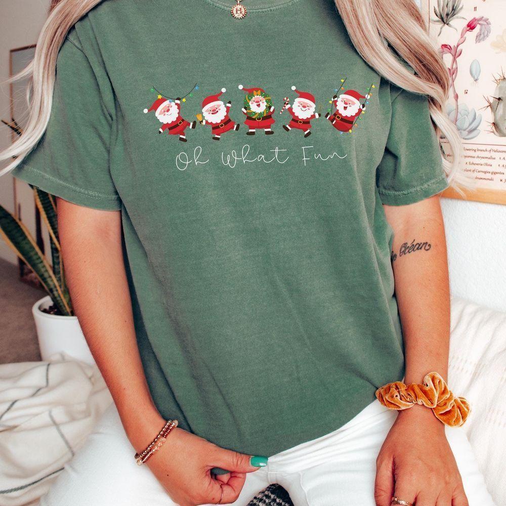 Retro Oh What Fun 2 Vuitino Shirt